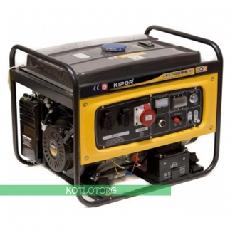 Бензиновий генератор Kipor KGE6500E3